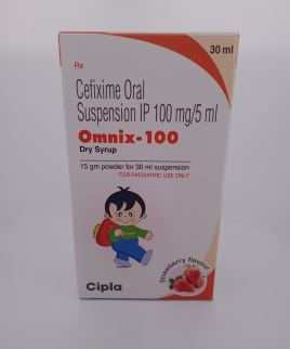 OMNIX-100 DRY SYRUP 100MG/5ML - 1 BOTTLE OF 30ML