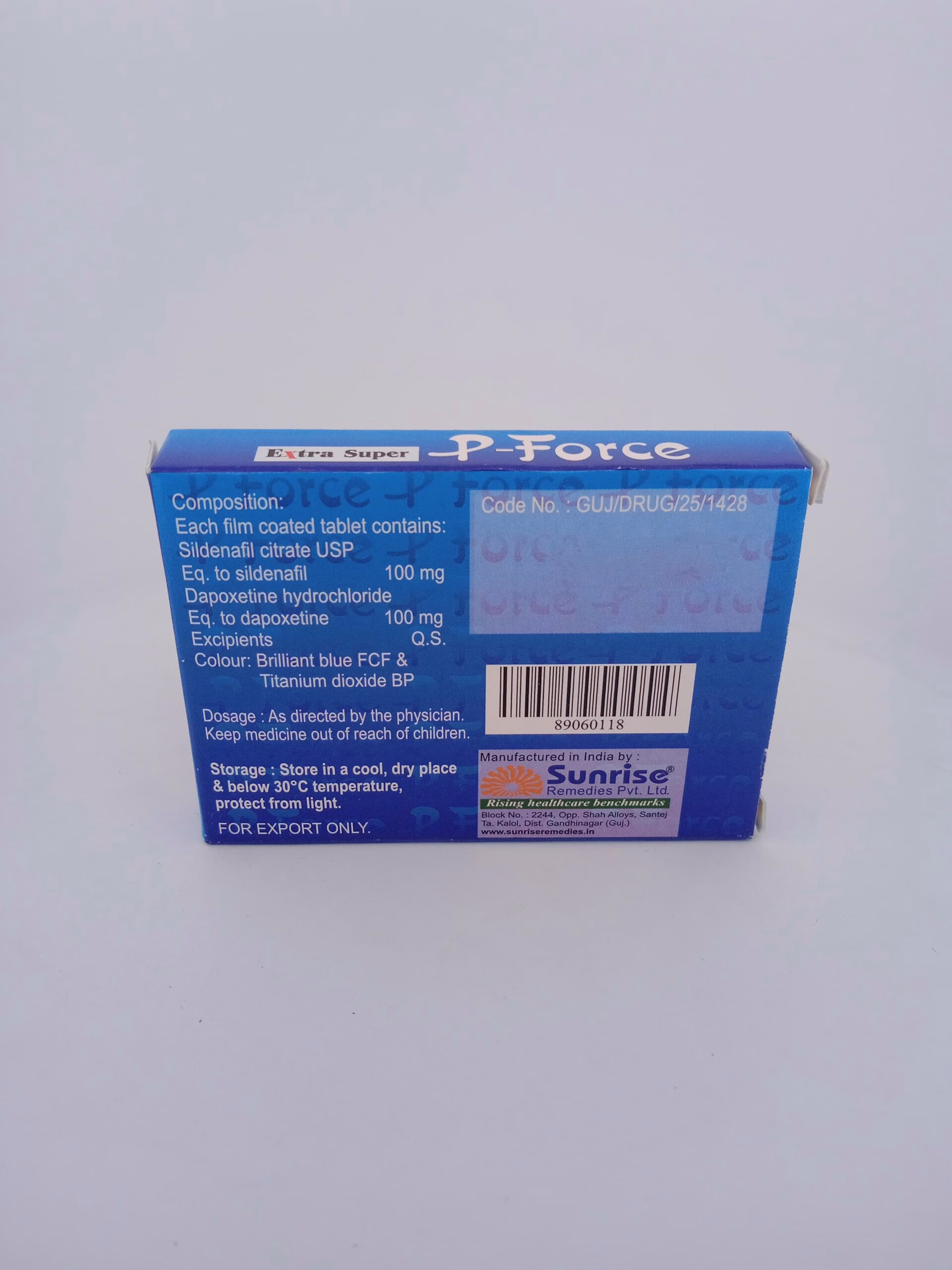 EXTRA SUPER P-FORCE - 4 TABLETS - Image 4