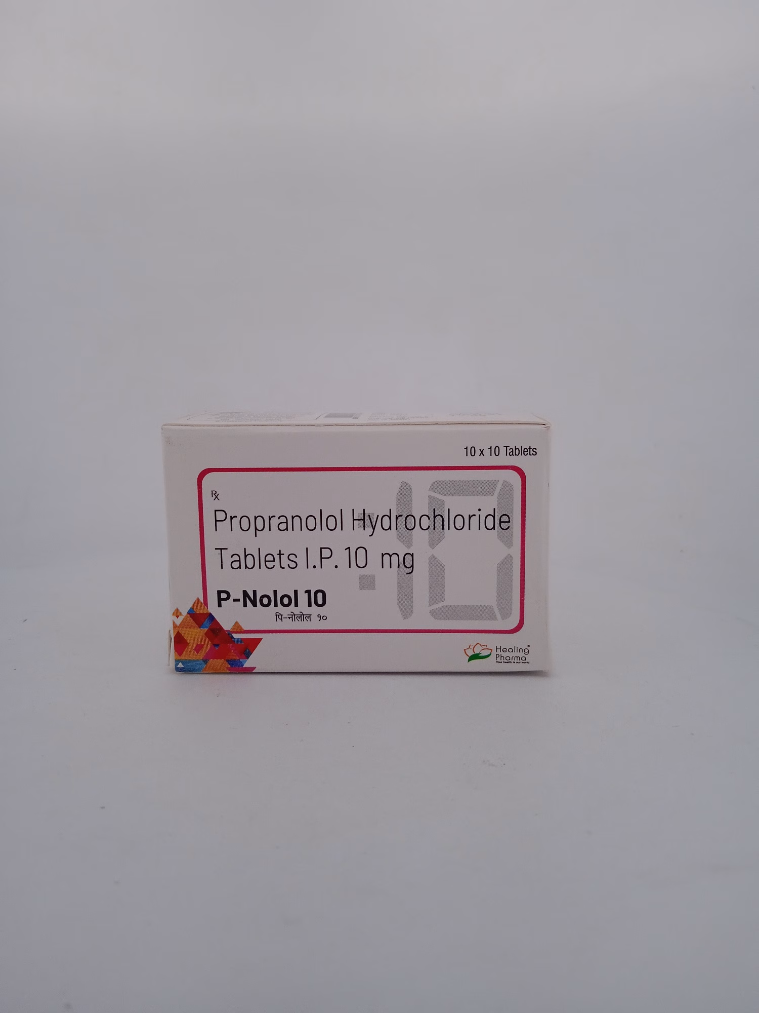 P-NOLOL 10 MG - 10 TABLETS