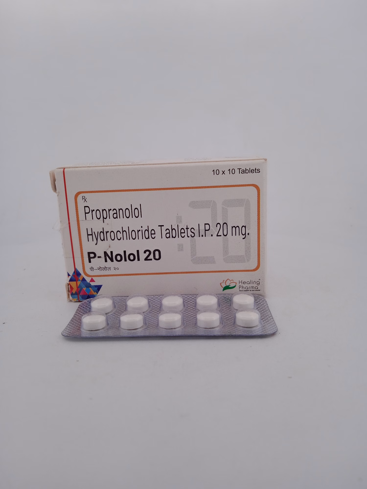 P-NOLOL 20 MG - 10 TABLETS - Image 2