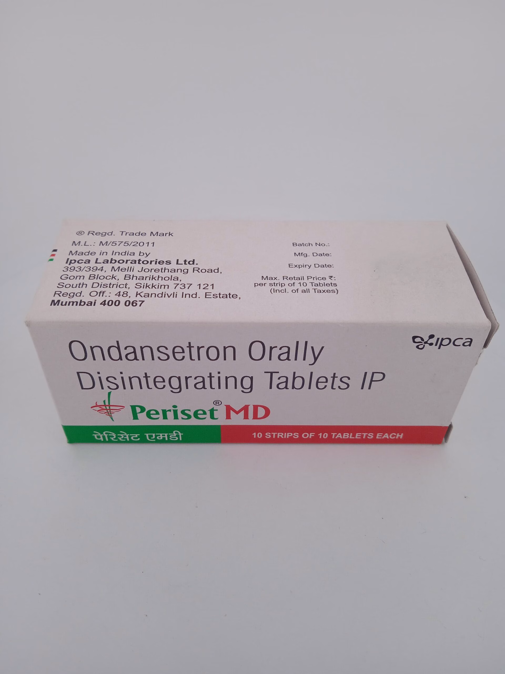 PERISET MD 4MG - 10 TABLETS - Image 4