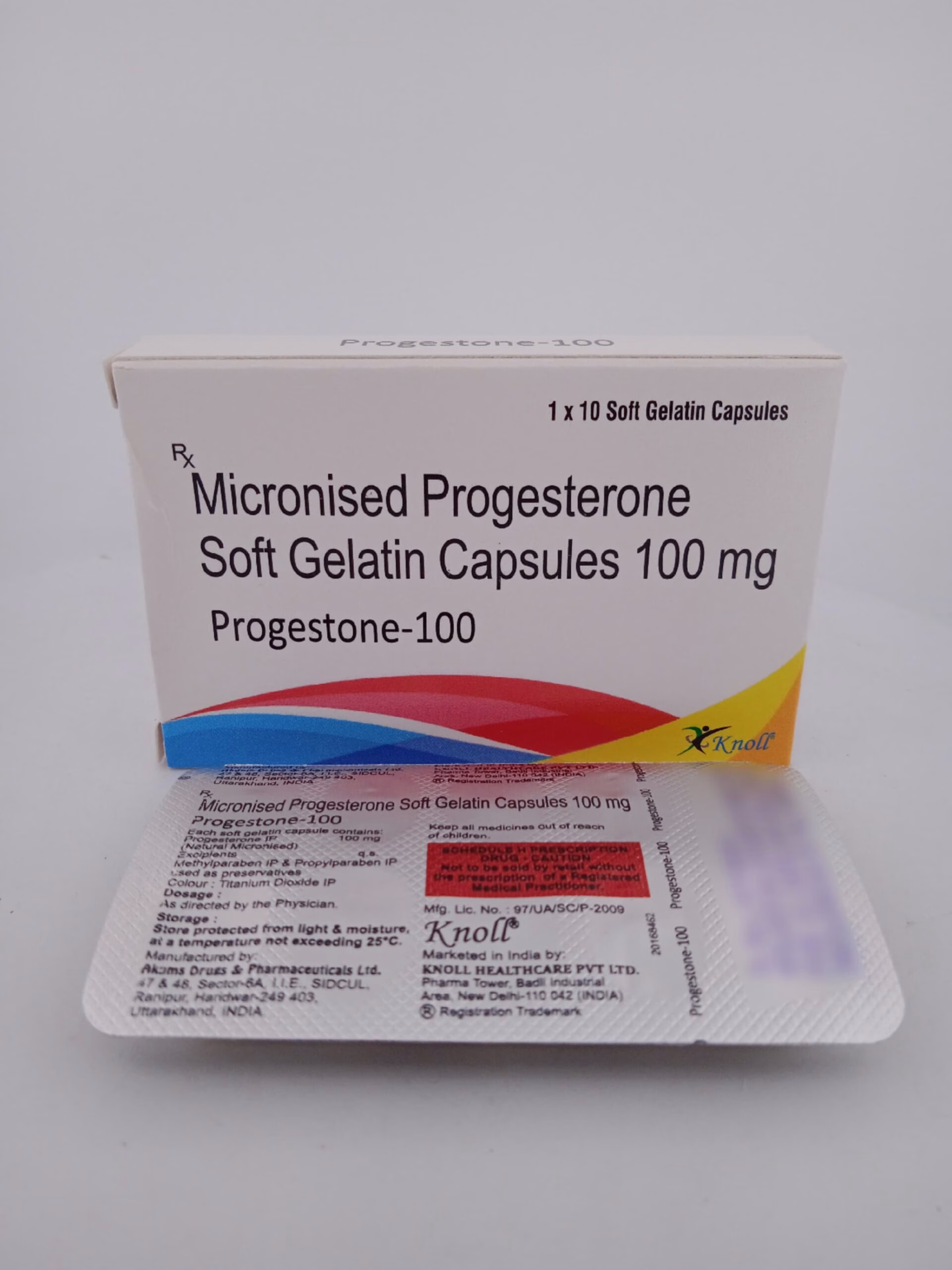 PROGESTONE 100 MG - 10 SOFT GELATIN CAPSULES - Image 3