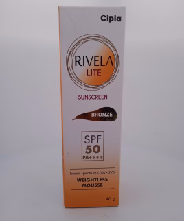 RIVELA LITE SUNSCREEN BRONZE - 1 TUBE OF 40g