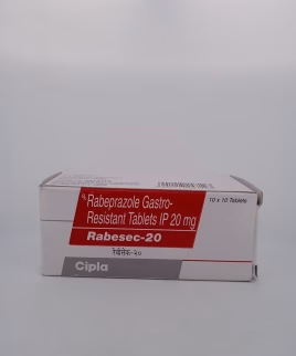 RABESEC 20 MG - 10 TABLETS