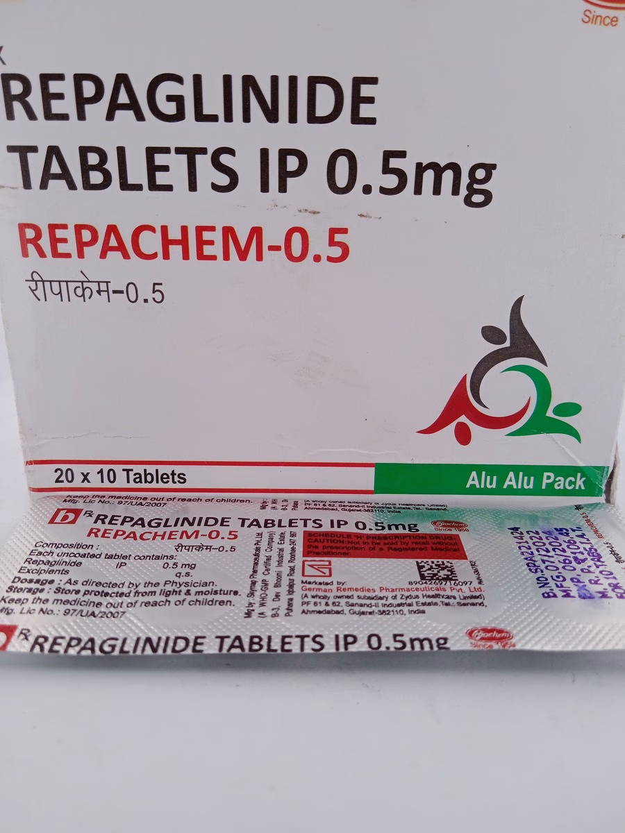 REPACHEM 0.5 MG - 10 TABLETS - Image 3
