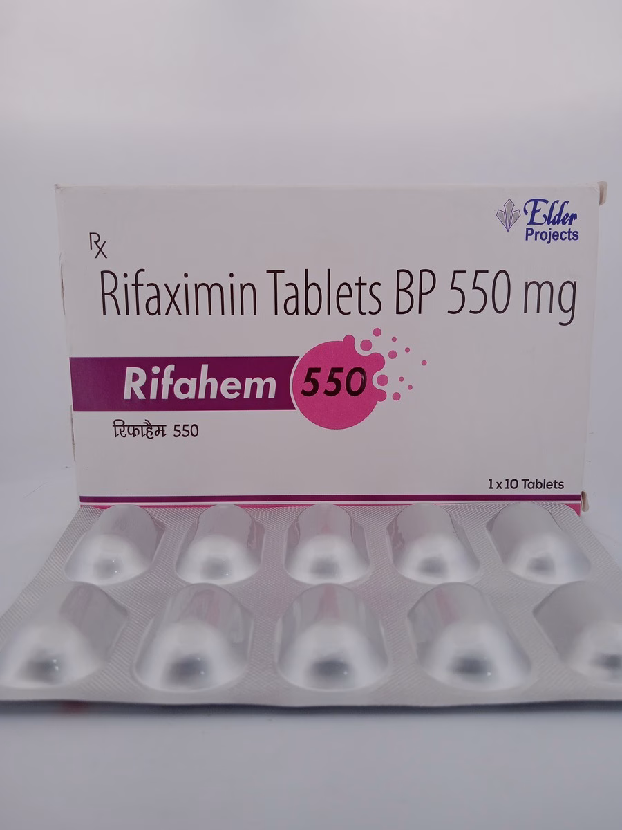 RIFAHEM 550 MG - 10 TABLETS - Image 2