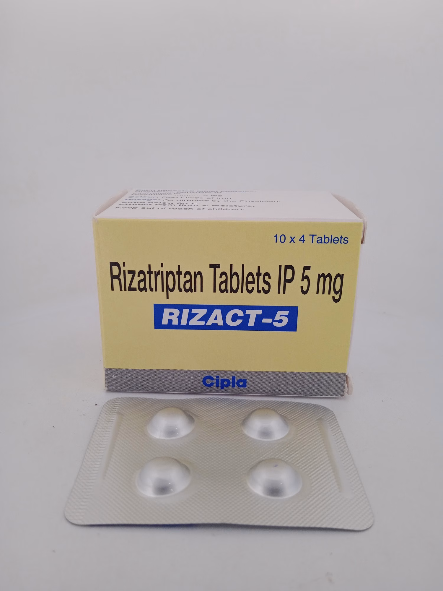 RIZACT 5 MG - 4 TABLETS - Image 2