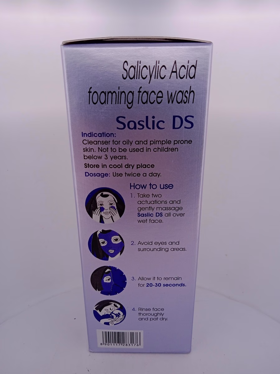 SASLIC DS (FOAMING FACE WASH) - 1 BOTTLE OF 60ML - Image 2