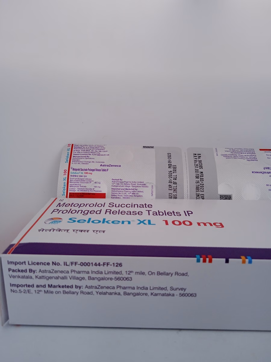 SELOKEN XL 100 MG - 15 TABLETS - Image 4