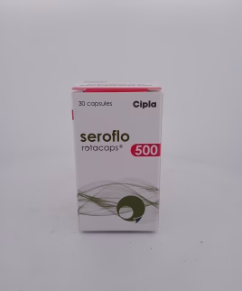 SEROFLO ROTACAPS 500 - 1 BOTTLE OF 30 CAPSULE