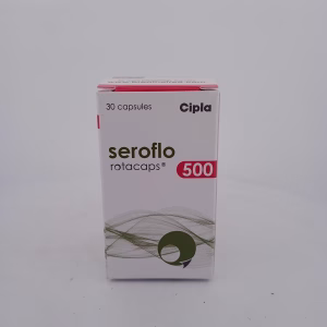 SEROFLO ROTACAPS 500 - 1 BOTTLE OF 30 CAPSULE
