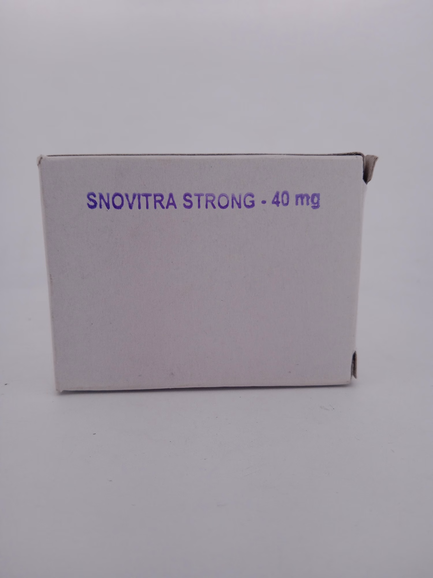 SNOVITRA STRONG 40 MG - 10 TABLETS