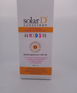 SOLAR D KIDS SUNSCREEN - 1 TUBE OF 50ML
