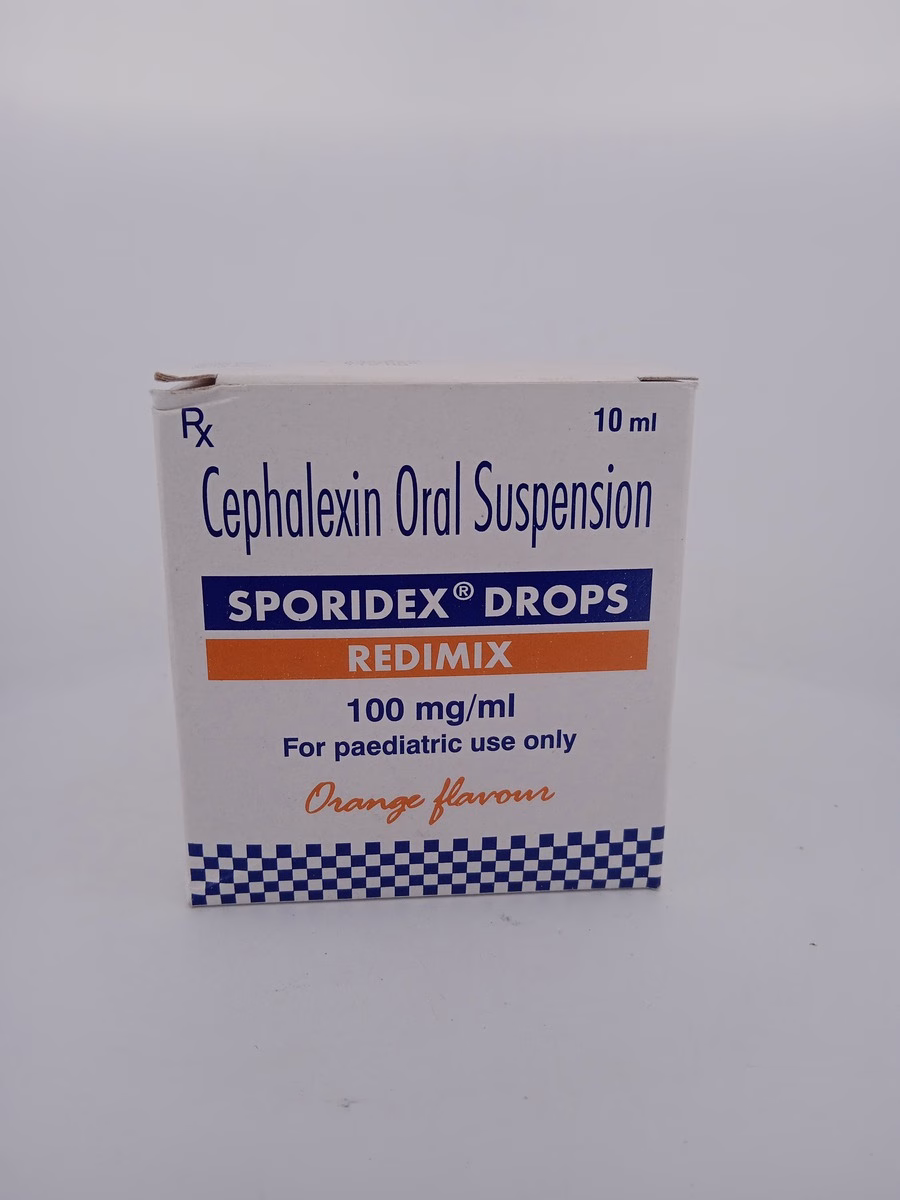 SPORIDEX DROPS 100MG/1ML - 1 BOTTLE OF 10ML