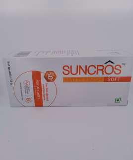 SUNCROS MATTE FINISH SOFT - 1 TUBE OF 50g