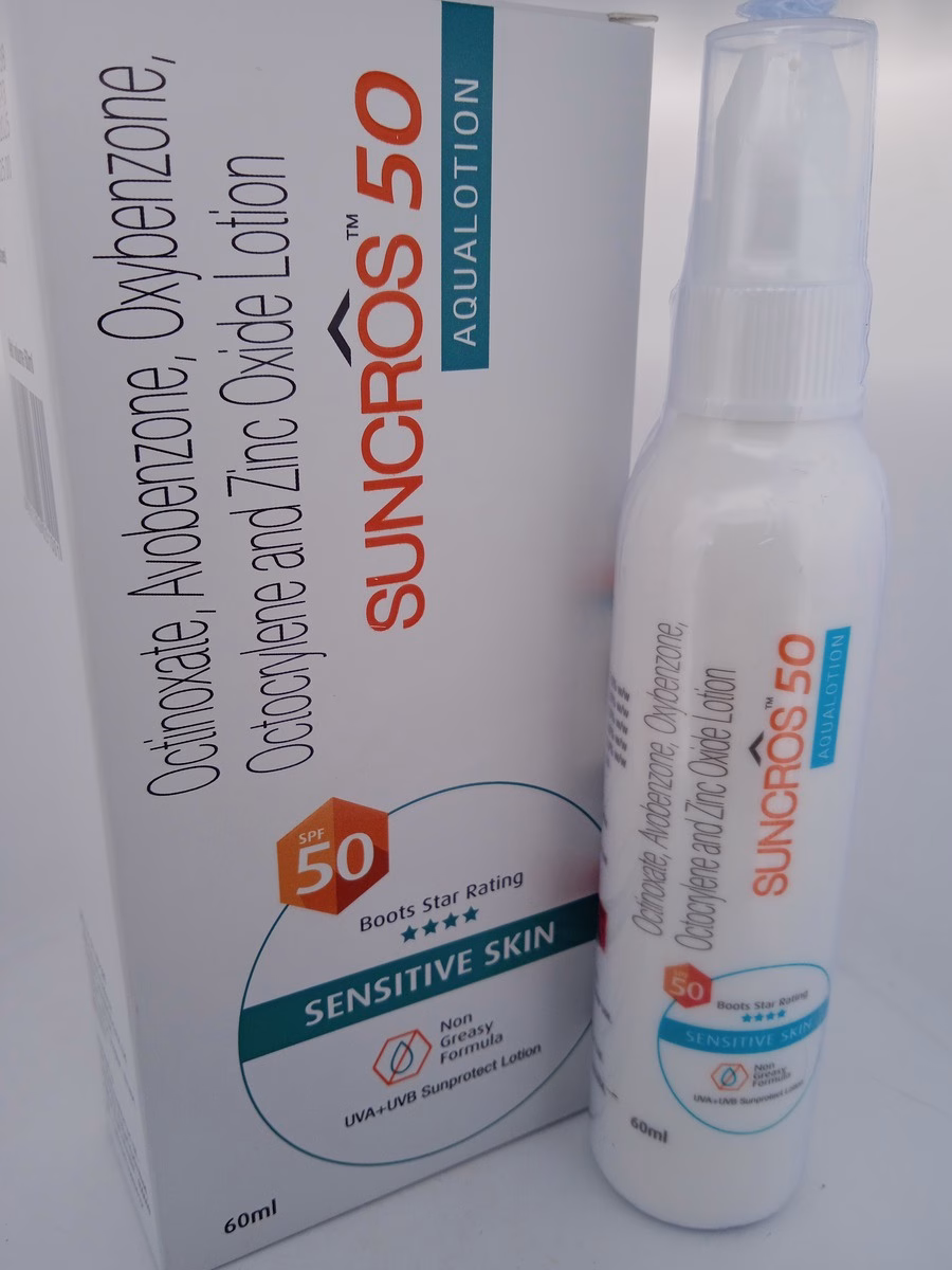 SUNCROS 50 AQUALOTION - 1 BOTTLE OF 60ML - Image 2