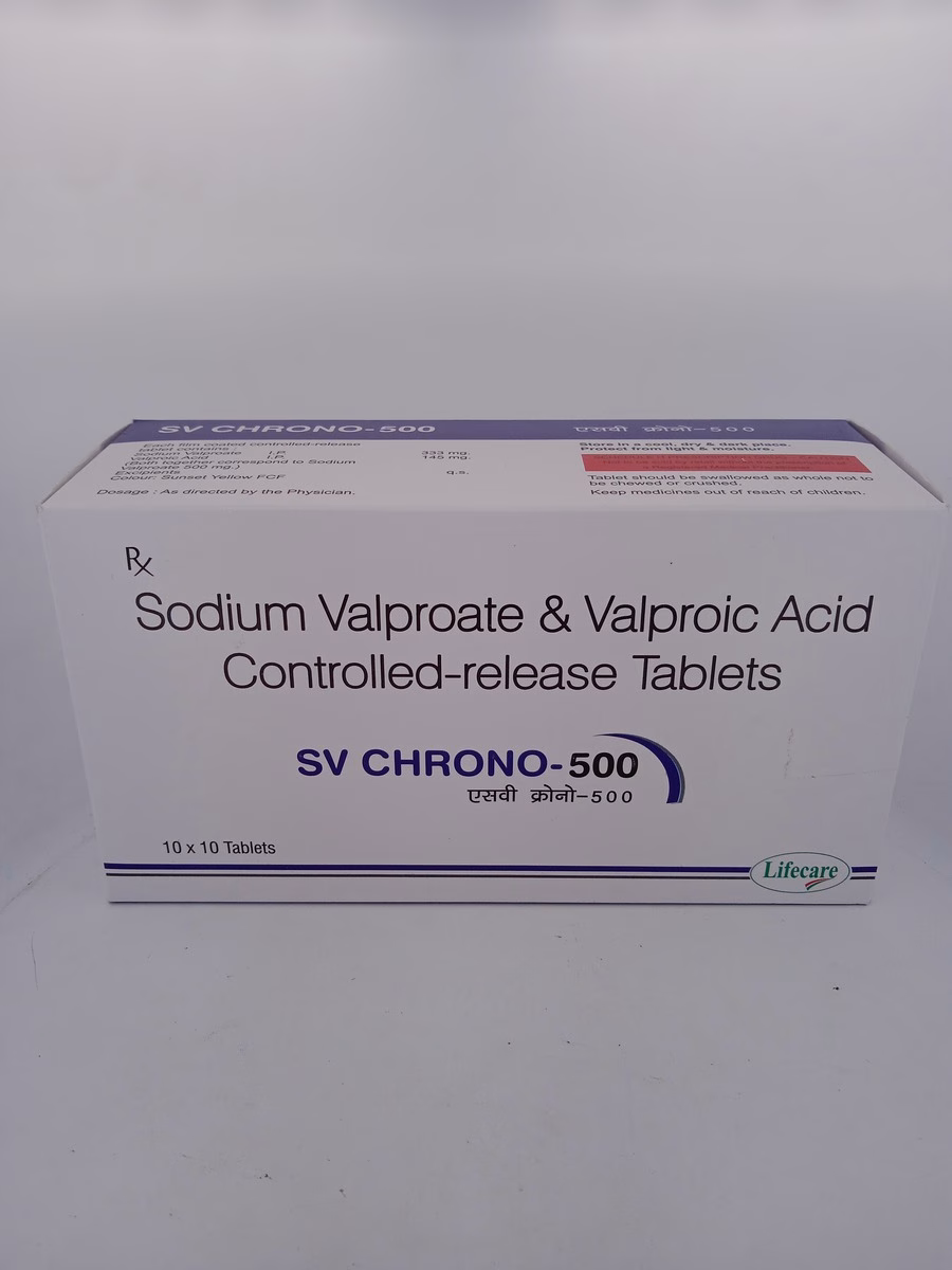 SV CHRONO 500 MG - 10 TABLETS