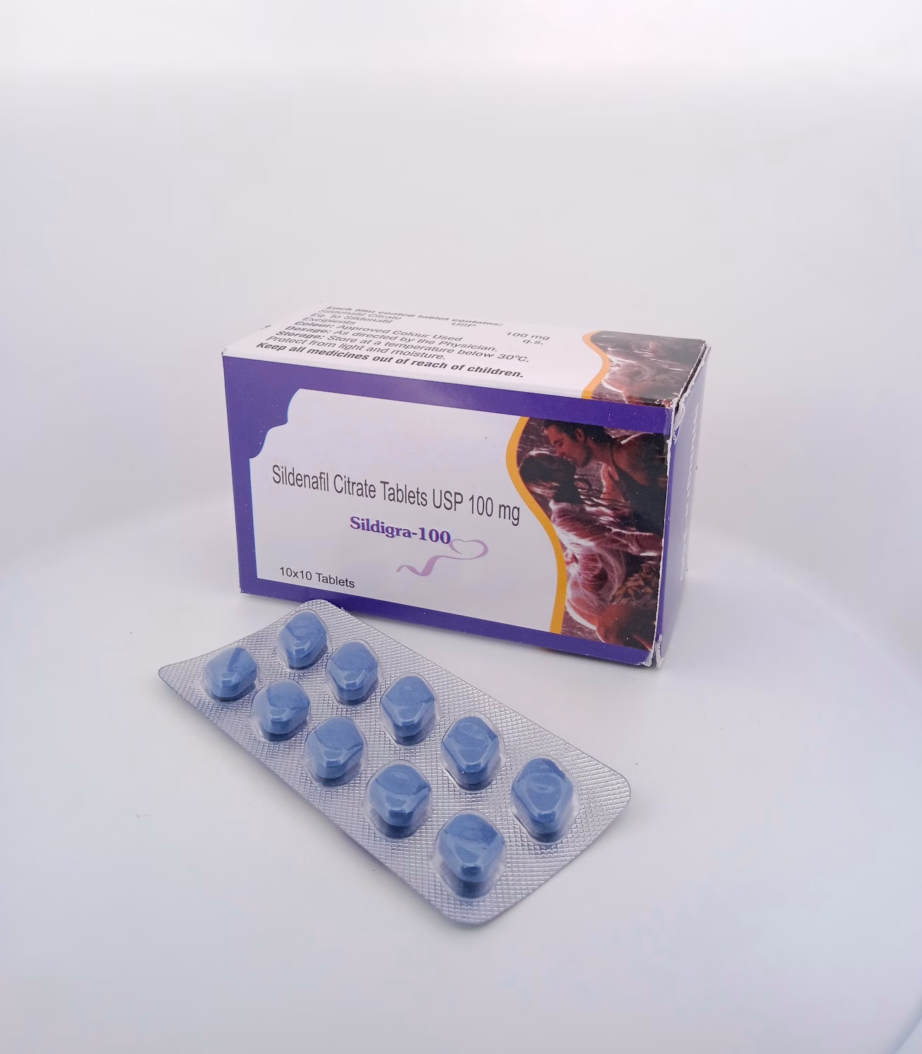 SILDIGRA 100 MG - 10 TABLETS