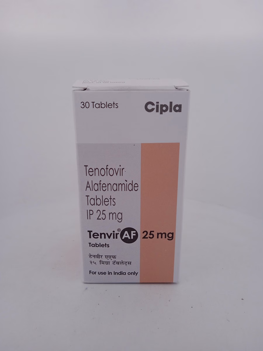 TENVIR AF 25 MG - 1 BOTTLE OF 30 TAB