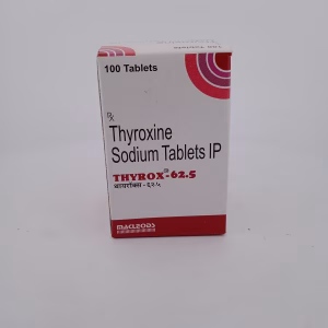 THYROX 62.5 MCG - 1 BOTTLE OF 100 TABLETS