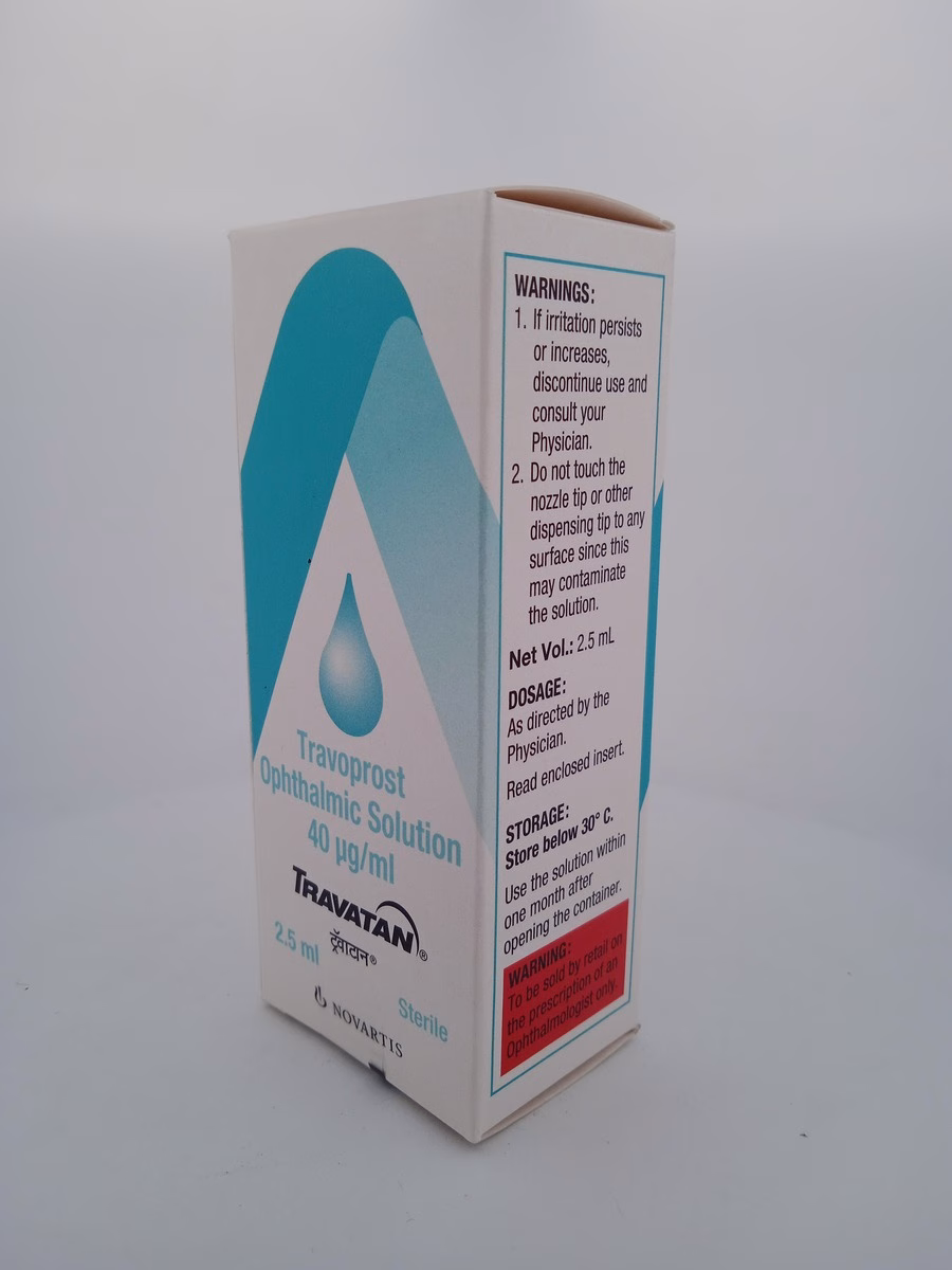 TRAVATAN 40UG/1ML - 1 BOTTLE OF 2.5ML - Image 3