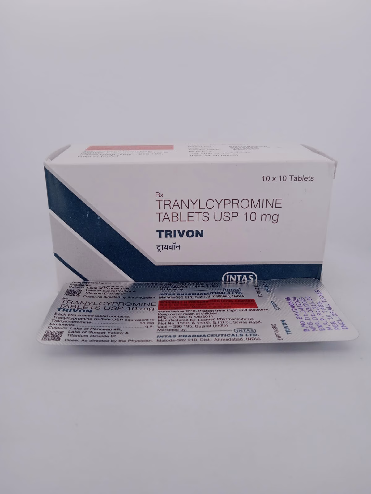 TRIVON 10MG - 10 TABLETS - Image 3