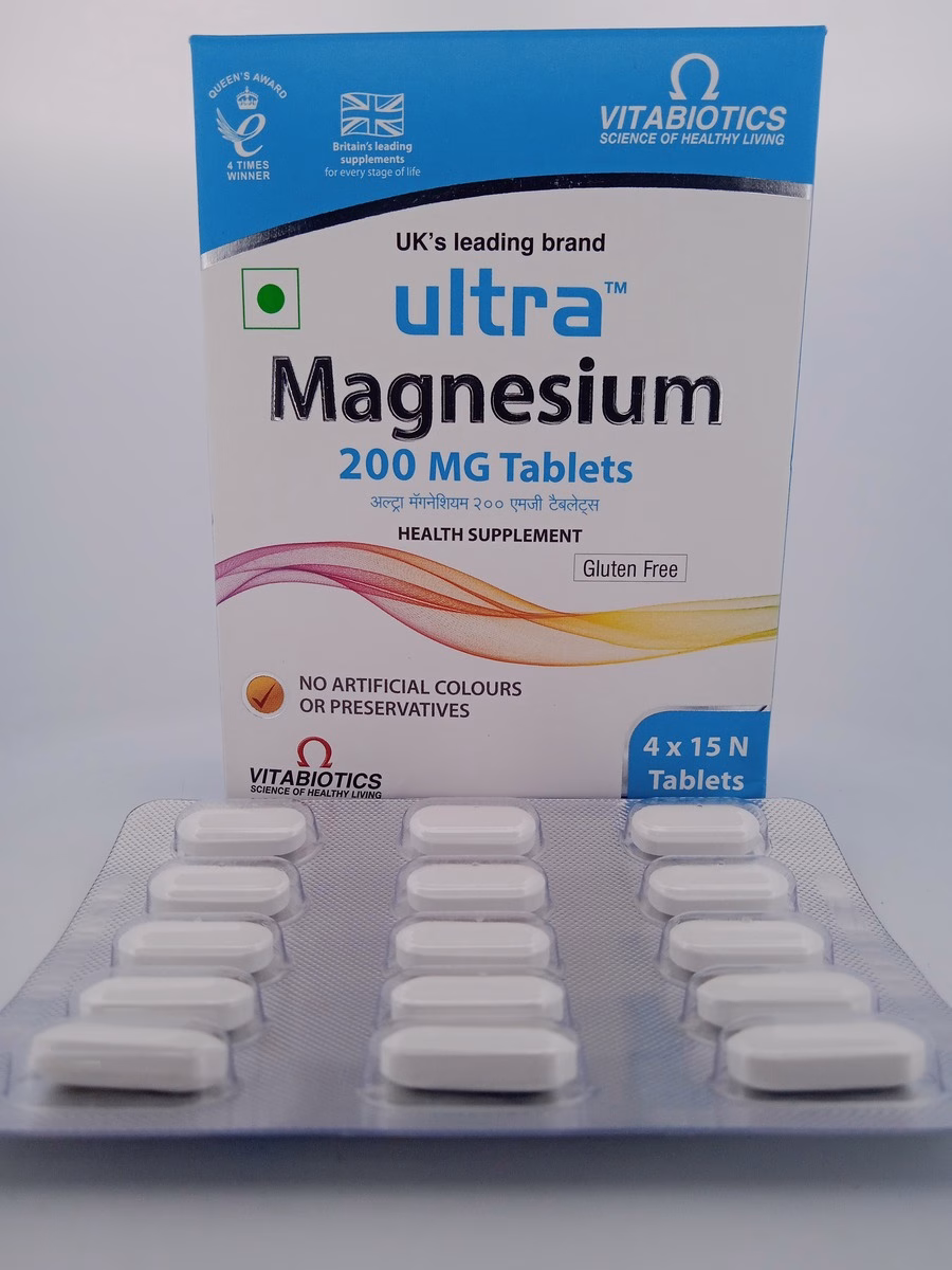 ULTRA MAGNESIUM 200 MG - 15 TABLETS - Image 2