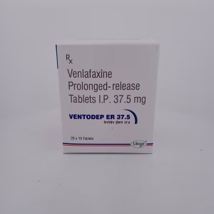 VENTODEP ER 37.5 MG - 10 TABLETS