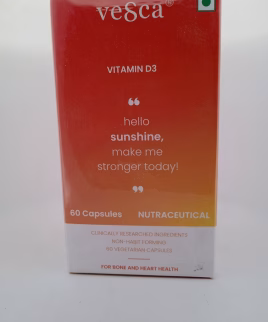 VESCA VITAMIN D3 - 60 CAPSULES