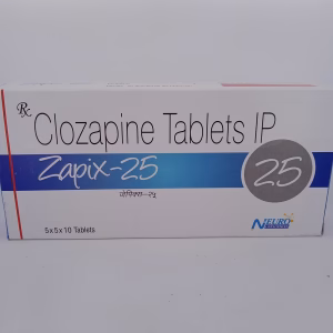 ZAPIX 25 MG - 10 TABLETS