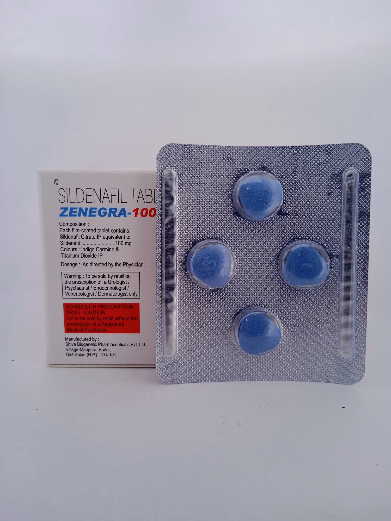 ZENEGRA 100 MG - 4 TABLET - Image 3