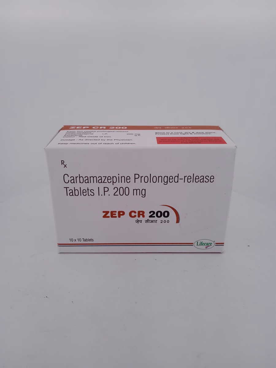 ZEP CR 200 MG - 10 TABLETS