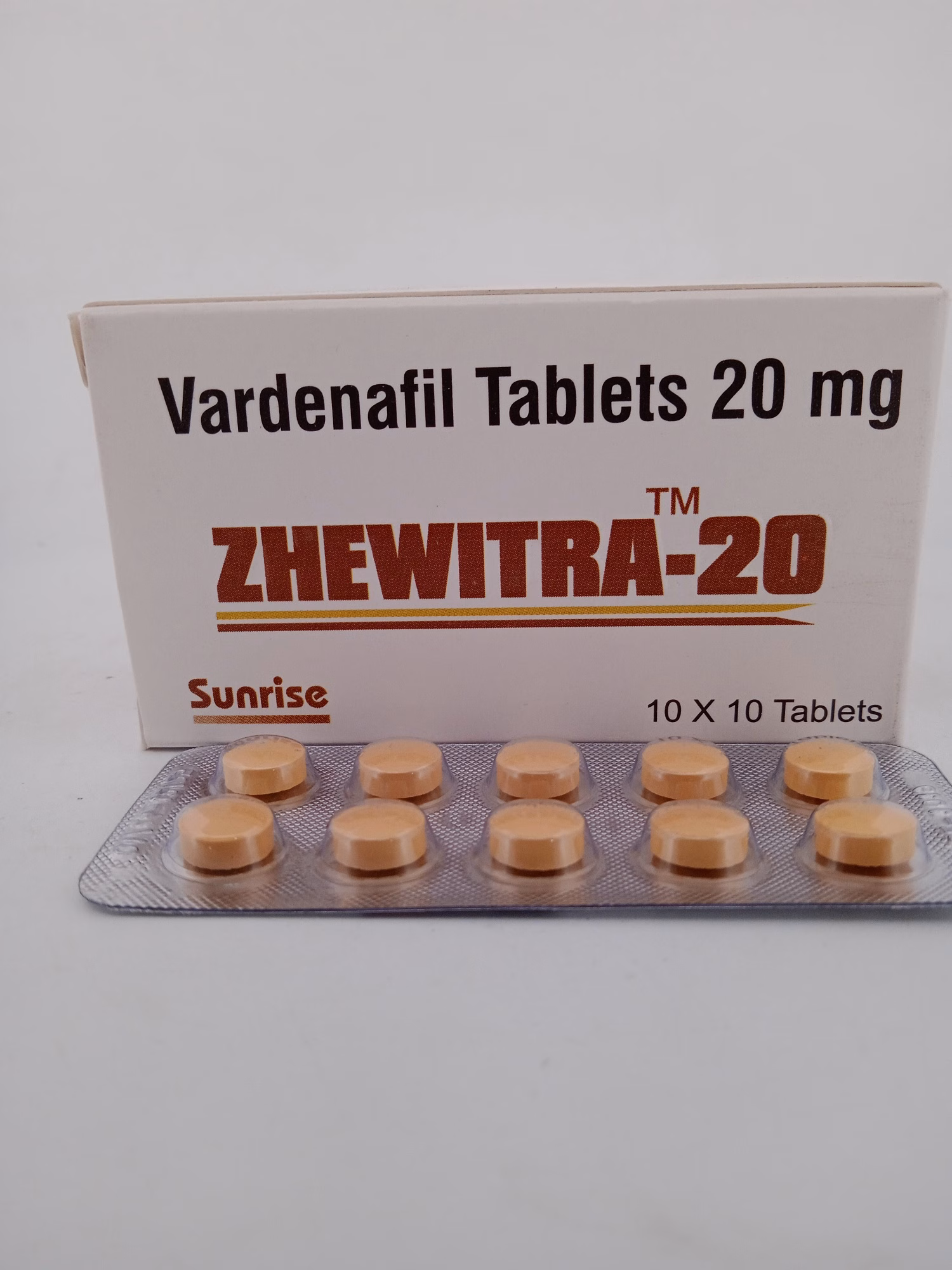 ZHEWITRA 20 MG - 10 TABLETS - Image 2