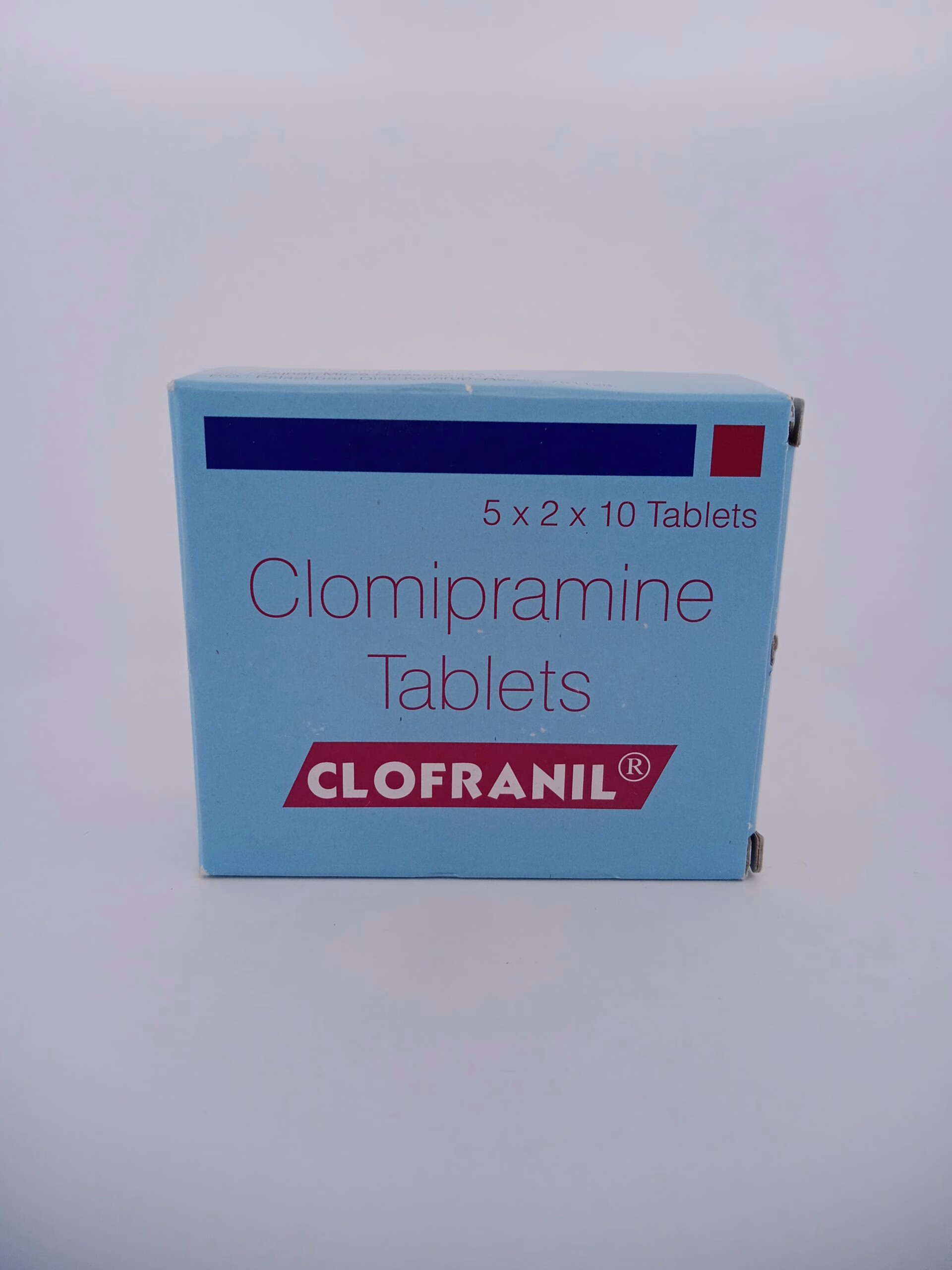 CLOFRANIL 25 MG - 10 TABLETS